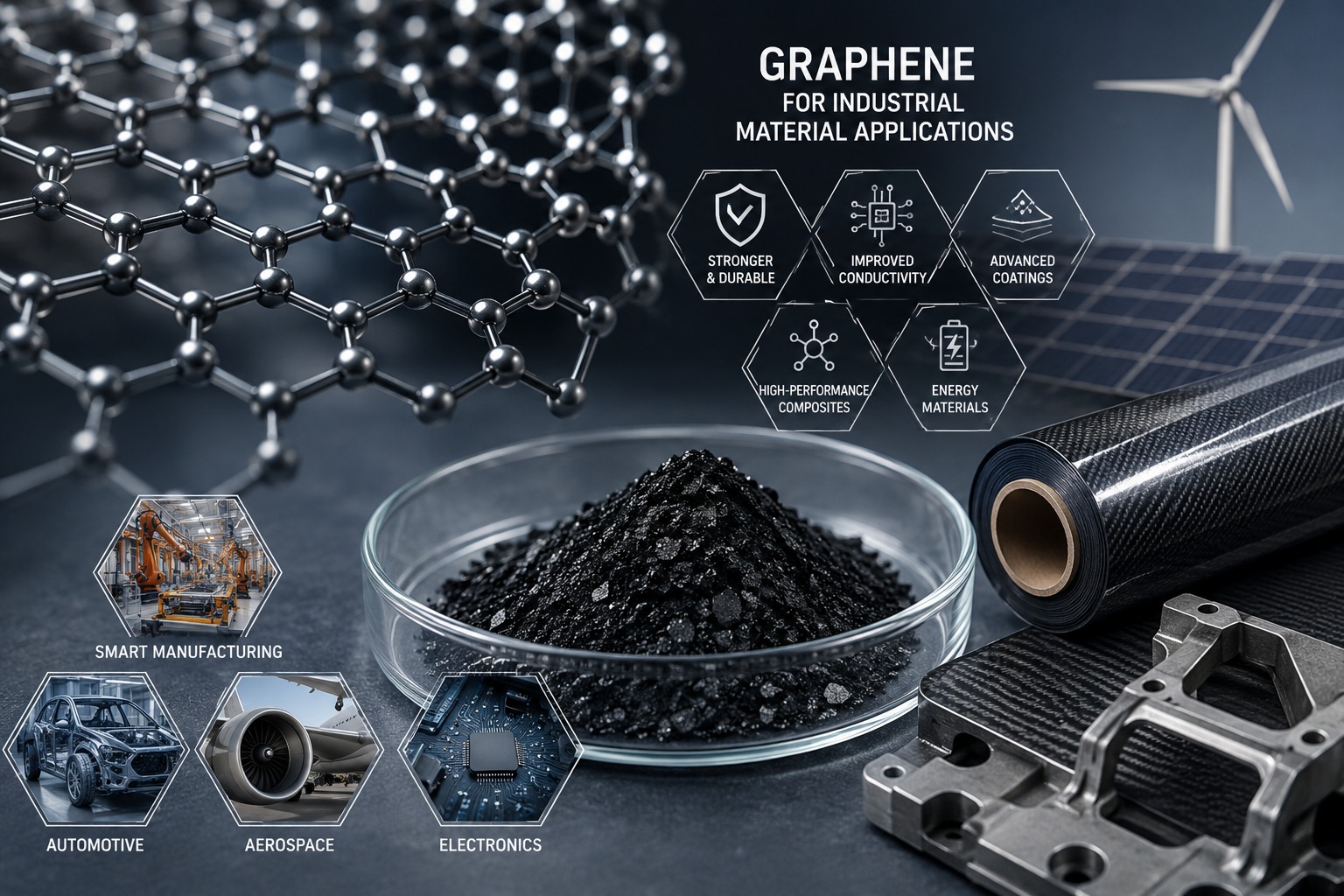 Companies Making Graphene for Industrial Material Applications
