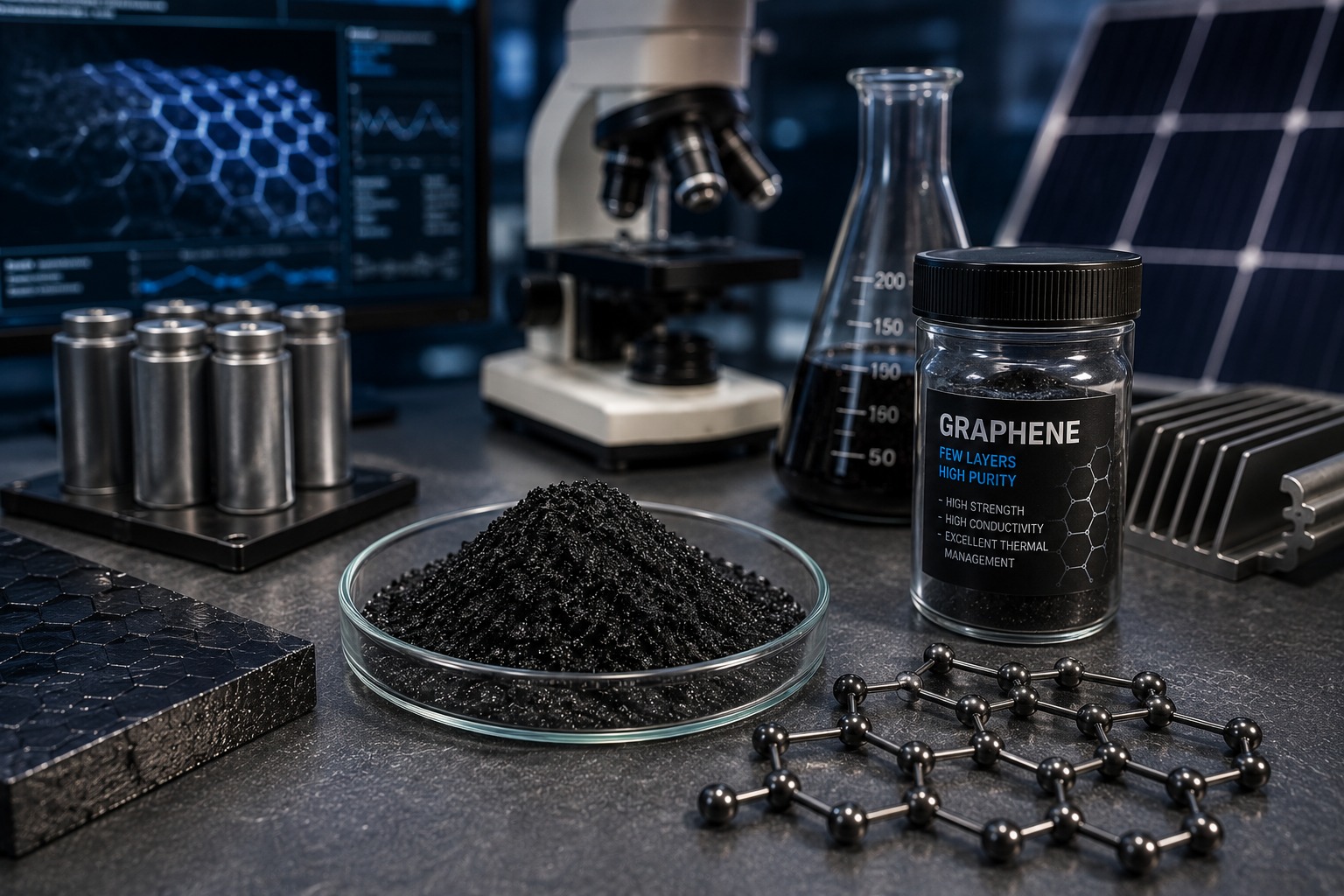 Why Graphene Is Used for Coatings, Electronics, and Energy Products