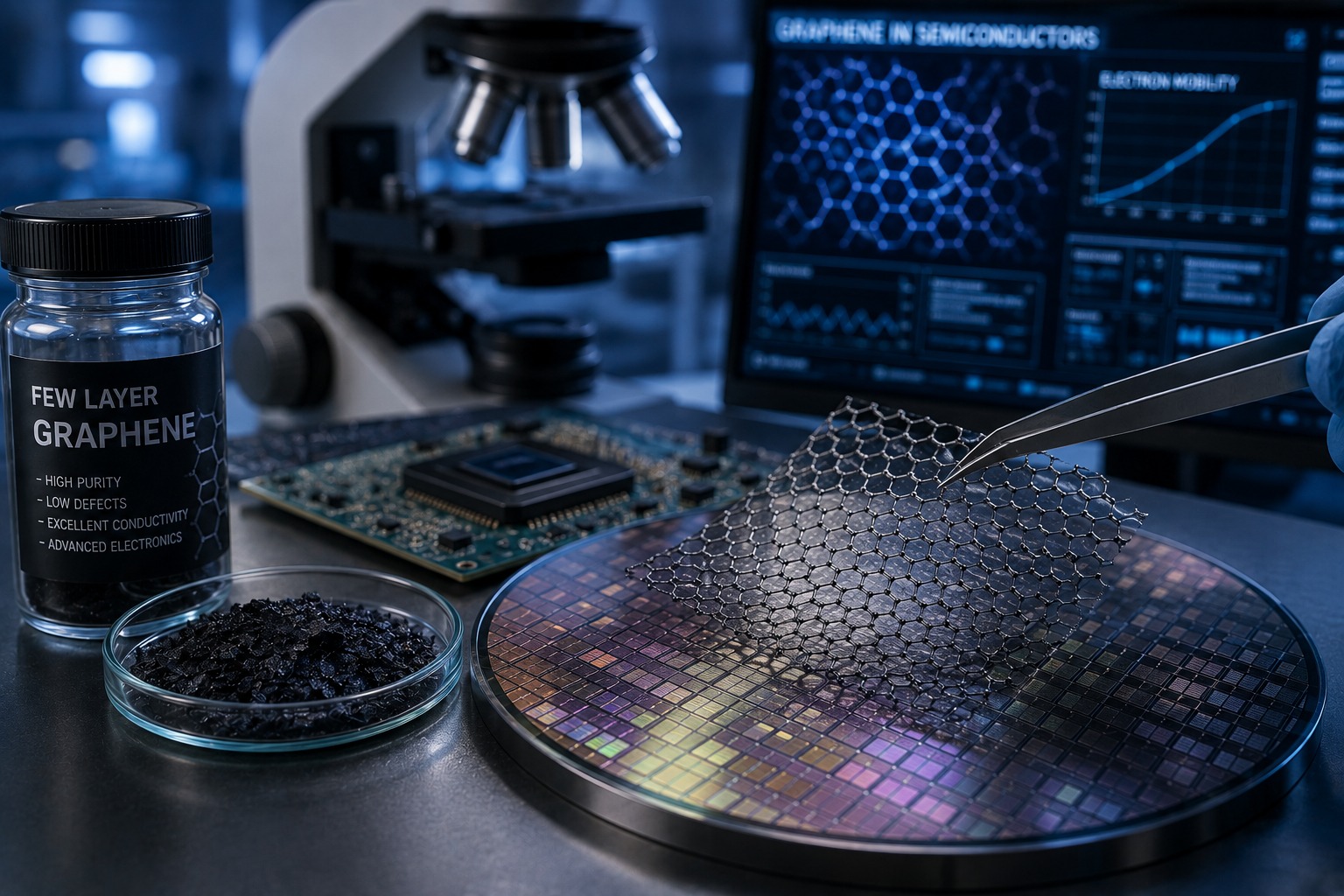 Graphene in Semiconductors and Its Role in Advanced Electronics