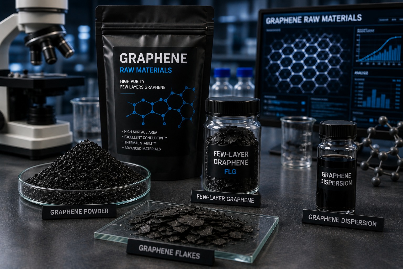 What to Know About Graphene Raw Materials for Material Development