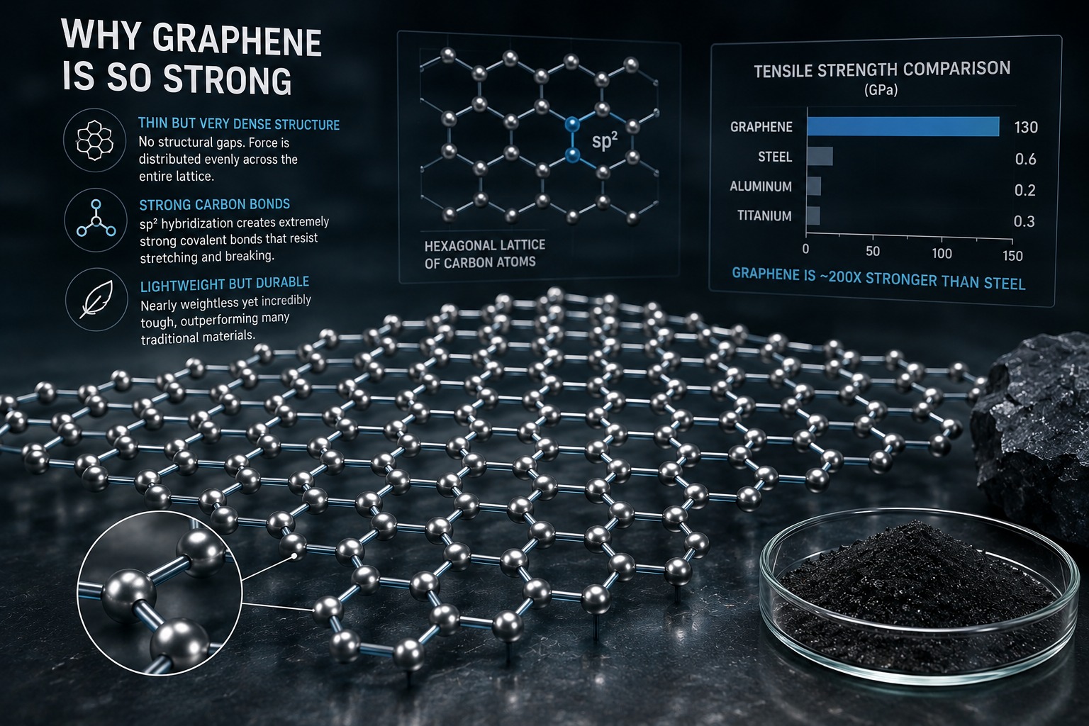 Why Graphene Is So Strong and Useful for Modern Materials